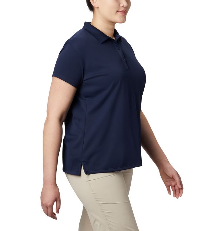 Tricouri Polo Columbia PFG Innisfree Scurte Sleeve Dama Bleumarin | Plus Size DF8ZS7MQ9